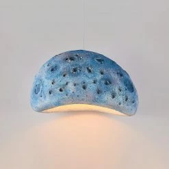 Buy 😍 Vakkerlight Pendant Lights Blue Planet Moon Pendant Lamp 👏 54 Vakkerlight Pendant Lights Blue Planet Moon Pendant Lamp