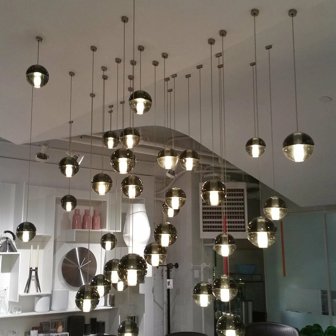 Discount ⌛ Vakkerlight Ball Crystal Pendant Light 🤩 15 Vakkerlight Ball Crystal Pendant Light