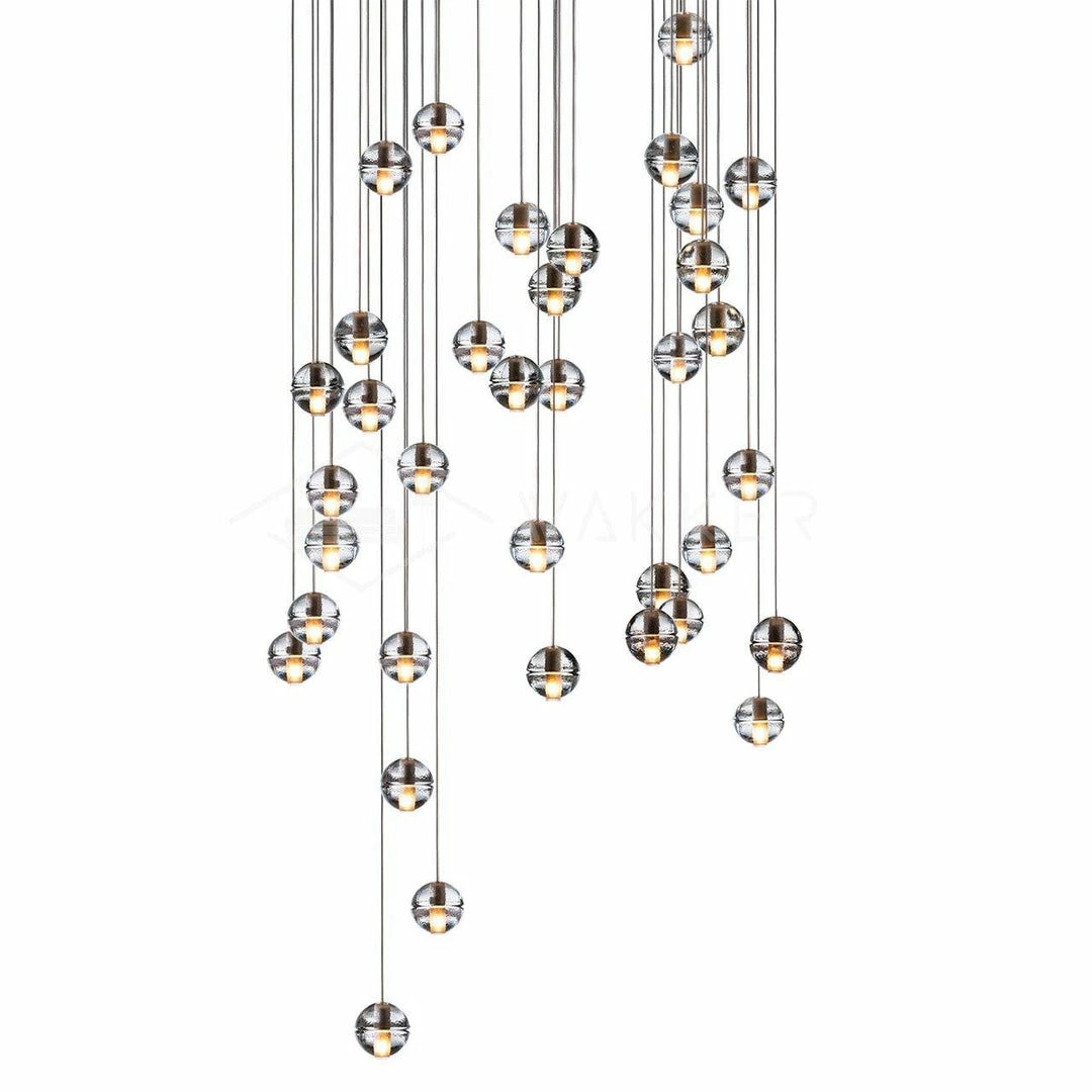 Discount ⌛ Vakkerlight Ball Crystal Pendant Light 🤩 6 Vakkerlight Ball Crystal Pendant Light