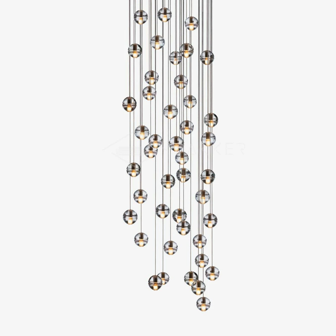 Discount ⌛ Vakkerlight Ball Crystal Pendant Light 🤩 3 Vakkerlight Ball Crystal Pendant Light
