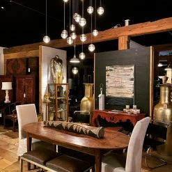 Vakkerlight Ball Crystal Pendant Light