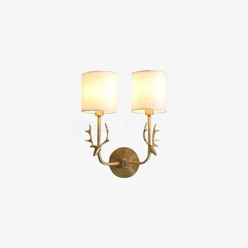Best reviews of ๐ Vakkerlight Brass Deer Head Wall Light ๐ 3 Vakkerlight Brass Deer Head Wall Light