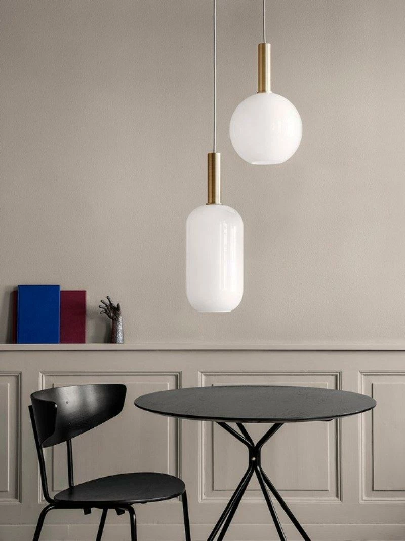 Best reviews of 🎁 Vakkerlight Brass Pendant & Opal Shade ⌛ 19 Vakkerlight Brass Pendant & Opal Shade