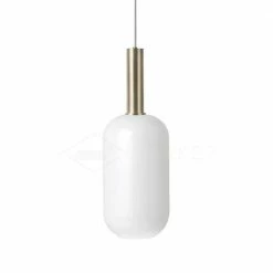 Best reviews of 🎁 Vakkerlight Brass Pendant & Opal Shade ⌛ 47 Vakkerlight Brass Pendant & Opal Shade