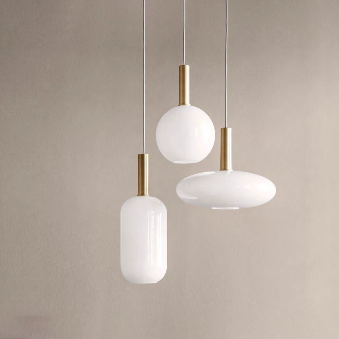Best reviews of 🎁 Vakkerlight Brass Pendant & Opal Shade ⌛ 6 Vakkerlight Brass Pendant & Opal Shade