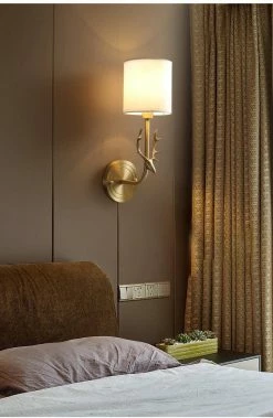 Best reviews of ๐ Vakkerlight Brass Deer Head Wall Light ๐ 74 Vakkerlight Brass Deer Head Wall Light