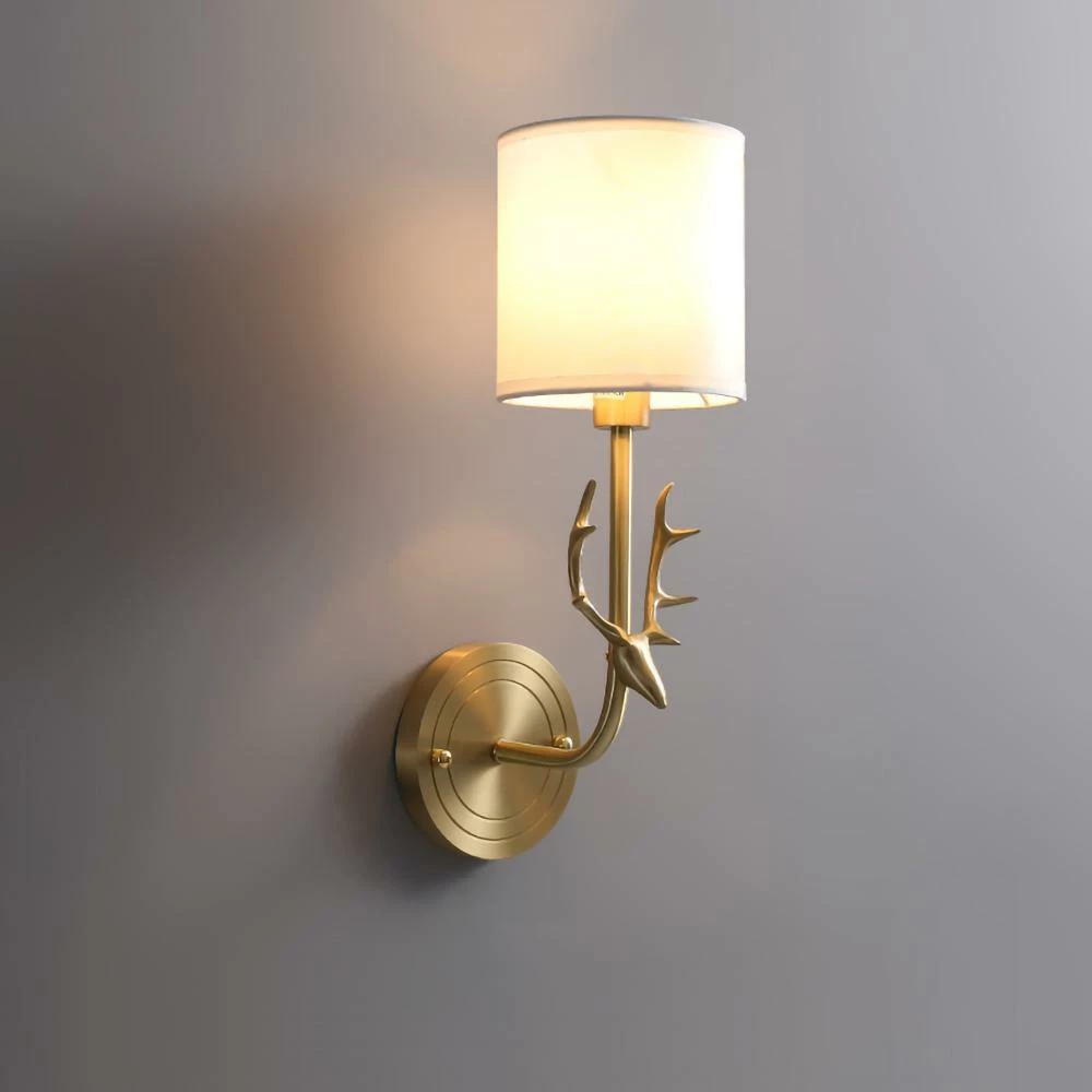 Best reviews of ๐ Vakkerlight Brass Deer Head Wall Light ๐ 14 Vakkerlight Brass Deer Head Wall Light