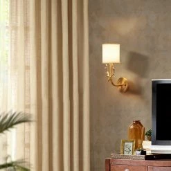 Vakkerlight Brass Deer Head Wall Light