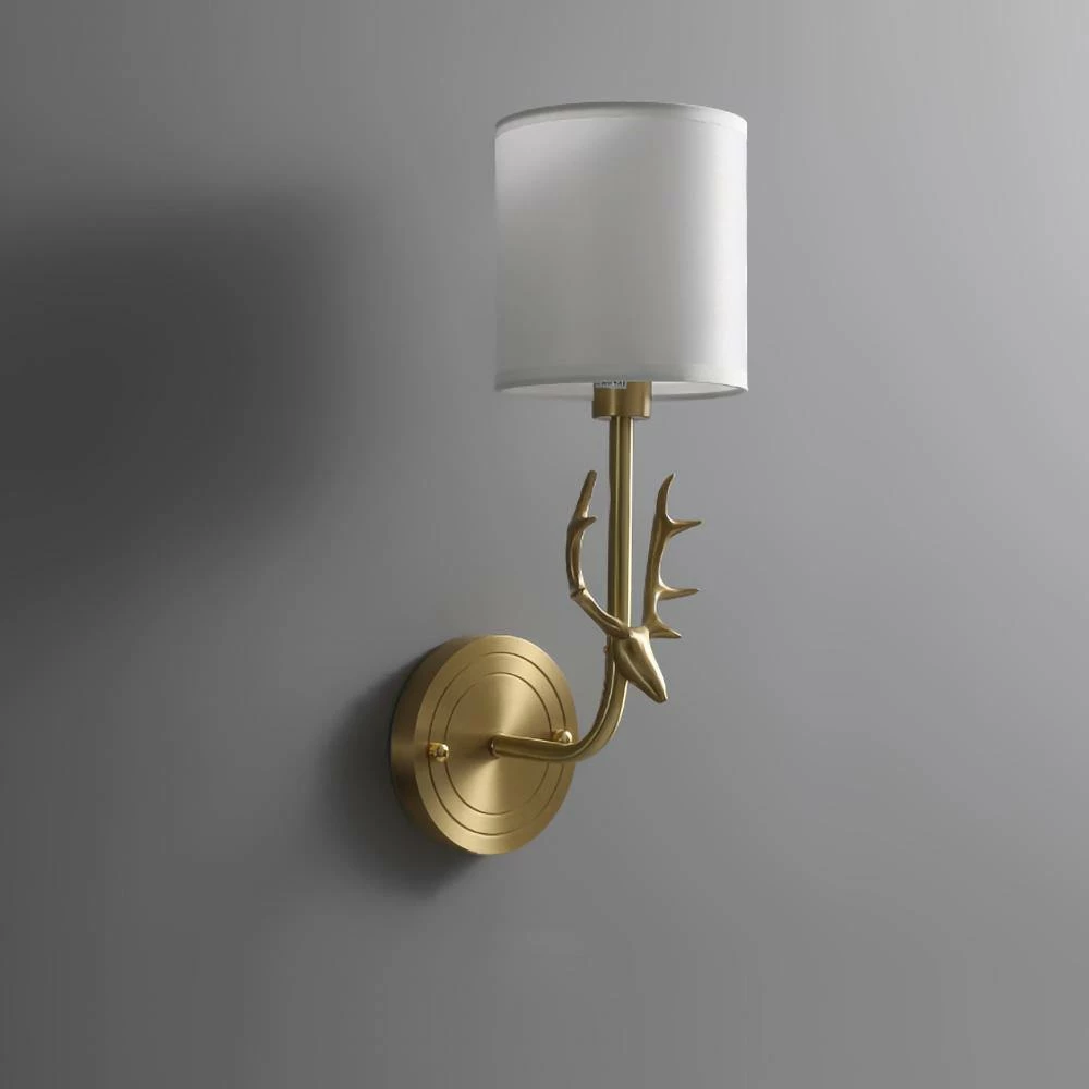 Best reviews of ๐ Vakkerlight Brass Deer Head Wall Light ๐ 7 Vakkerlight Brass Deer Head Wall Light