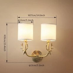 Best reviews of ๐ Vakkerlight Brass Deer Head Wall Light ๐ 78 Vakkerlight Brass Deer Head Wall Light