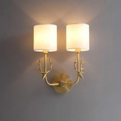 Best reviews of ๐ Vakkerlight Brass Deer Head Wall Light ๐ 80 Vakkerlight Brass Deer Head Wall Light