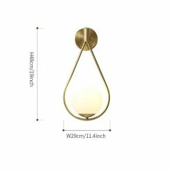 Vakkerlight Brass Vanity Wall Lamp Wall Sconces