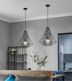 Top 10 😀 Vakkerlight Pendant Lights Cage Light Frame Pendant 😍 32 Vakkerlight Pendant Lights Cage Light Frame Pendant
