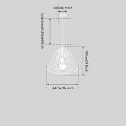 Top 10 😀 Vakkerlight Pendant Lights Cage Light Frame Pendant 😍 55 Vakkerlight Pendant Lights Cage Light Frame Pendant