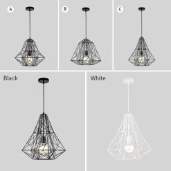 Top 10 😀 Vakkerlight Pendant Lights Cage Light Frame Pendant 😍 48 Vakkerlight Pendant Lights Cage Light Frame Pendant