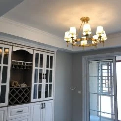 Vakkerlight Chandeliers Antique Brass Chandelier