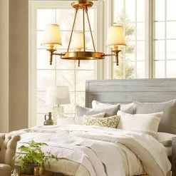 Vakkerlight Chandeliers Antique Brass Chandelier