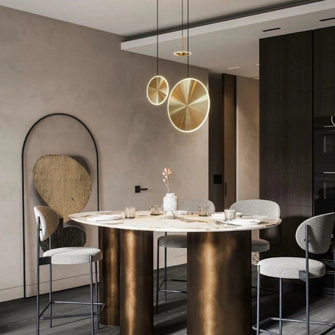 Deals 🎁 Vakkerlight Chrona Dish Suspension Pendant Lights 🛒 4 Vakkerlight Chrona Dish Suspension Pendant Lights