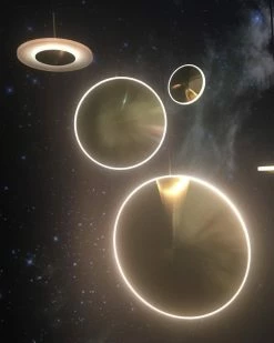 Deals 🎁 Vakkerlight Chrona Dish Suspension Pendant Lights 🛒 68 Vakkerlight Chrona Dish Suspension Pendant Lights