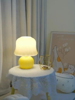 Vakkerlight Creamy Mushroom Table Lamp All Rooms