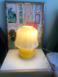 Vakkerlight Creamy Mushroom Table Lamp All Rooms