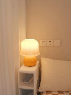 Vakkerlight Creamy Mushroom Table Lamp All Rooms