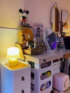 Vakkerlight Creamy Mushroom Table Lamp All Rooms