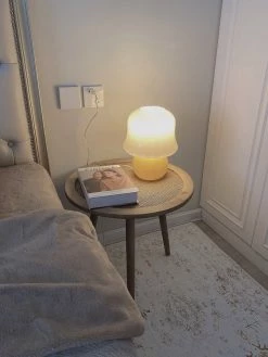 Vakkerlight Creamy Mushroom Table Lamp All Rooms