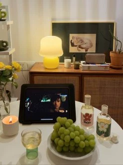 Vakkerlight Creamy Mushroom Table Lamp All Rooms