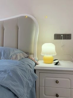 Vakkerlight Creamy Mushroom Table Lamp All Rooms