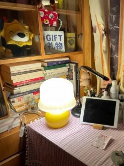 Vakkerlight Creamy Mushroom Table Lamp All Rooms