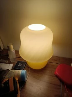 Vakkerlight Creamy Mushroom Table Lamp All Rooms