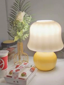 Vakkerlight Creamy Mushroom Table Lamp All Rooms