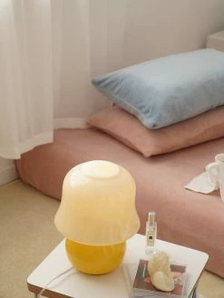 Vakkerlight Creamy Mushroom Table Lamp All Rooms