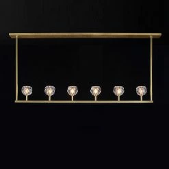 Vakkerlight Crystal Ball Linear Chandeliers