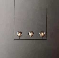 Vakkerlight Chandeliers Crystal Ball Linear Chandelier