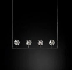 Vakkerlight Crystal Ball Linear Chandeliers