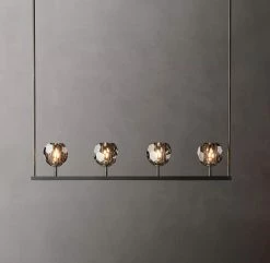 Vakkerlight Chandeliers Crystal Ball Linear Chandelier