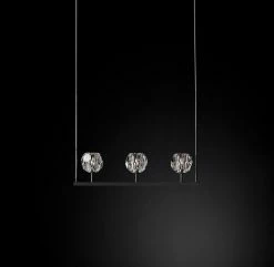 Vakkerlight Chandeliers Crystal Ball Linear Chandelier