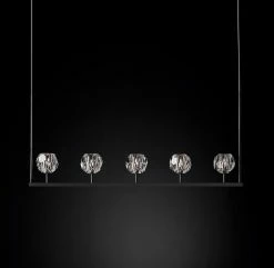 Vakkerlight Crystal Ball Linear Chandeliers