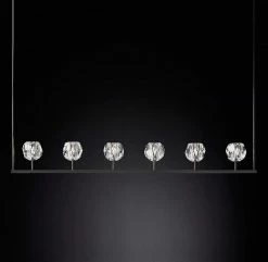 Vakkerlight Crystal Ball Linear Chandeliers
