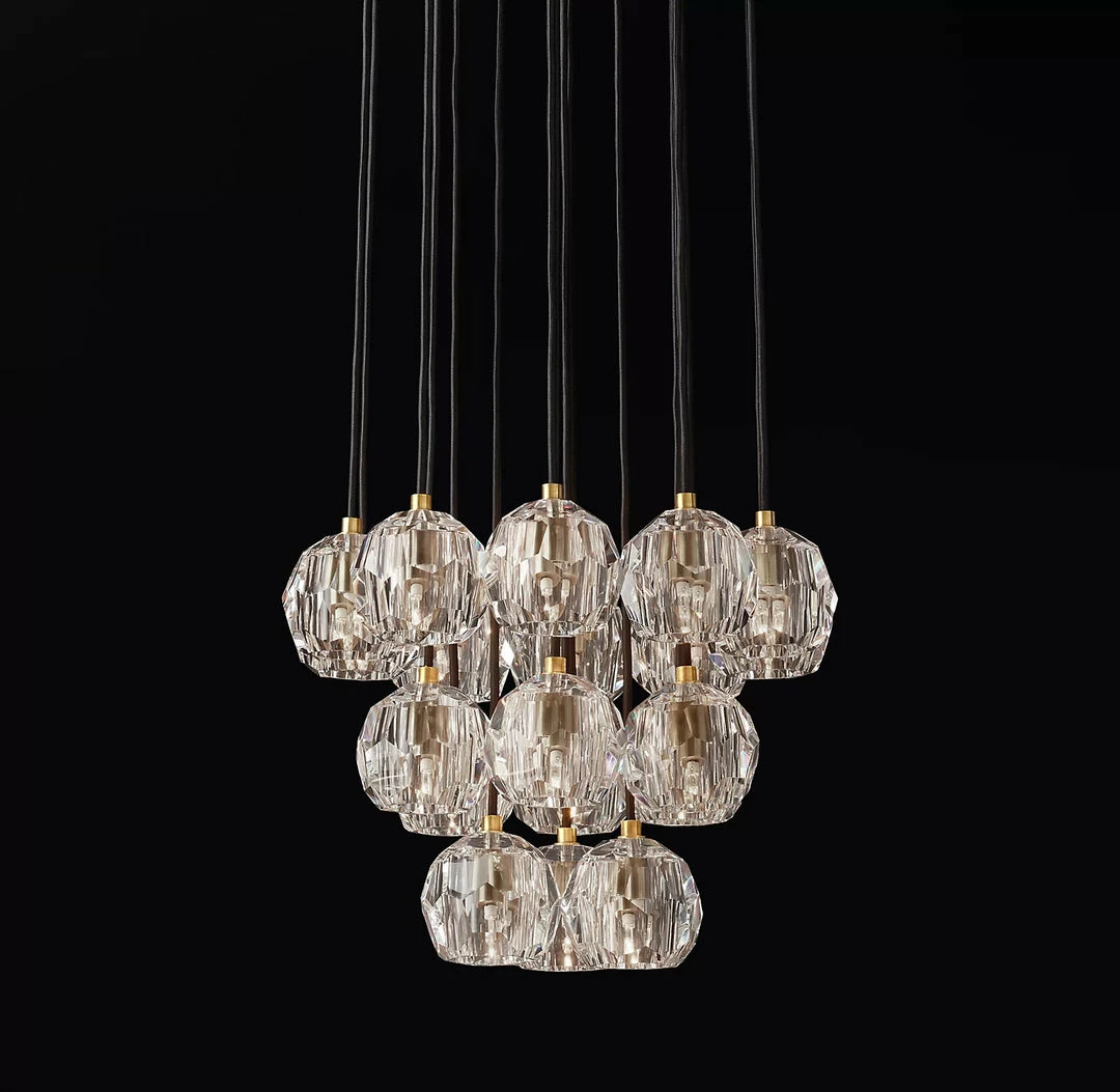 Best Pirce ๐ Vakkerlight Crystal Ball Cluster Chandeliers ๐ 5 Vakkerlight Crystal Ball Cluster Chandeliers