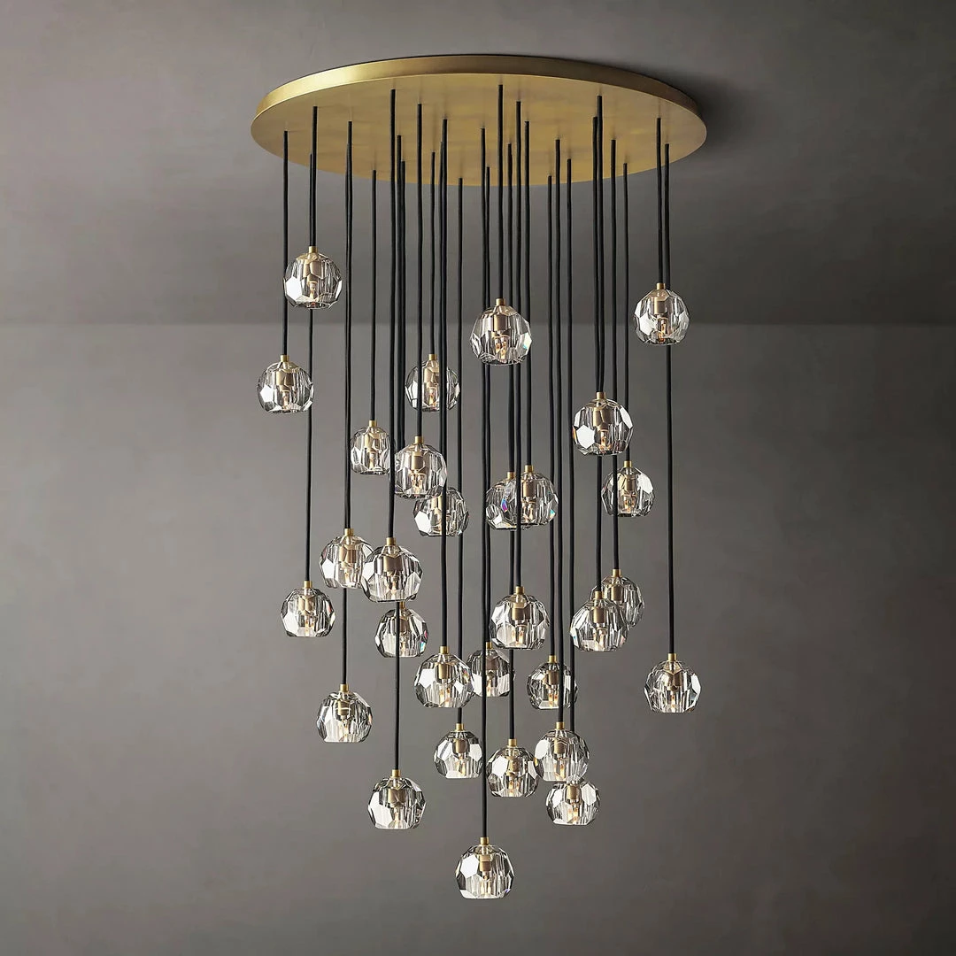 Best Pirce ๐ Vakkerlight Crystal Ball Cluster Chandeliers ๐ 8 Vakkerlight Crystal Ball Cluster Chandeliers