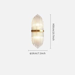 Vakkerlight Crystal Wall Lamp