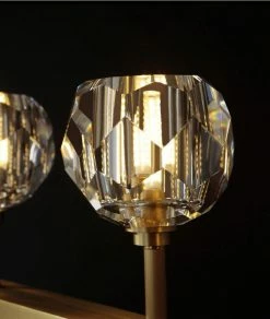 Vakkerlight Chandeliers Crystal Ball Linear Chandelier