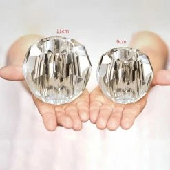 Vakkerlight Chandeliers Crystal Ball Linear Chandelier