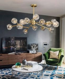 Best deal ๐ฏ Vakkerlight Chandeliers Crystal Ball Round Cluster Chandelier ๐ 60 Vakkerlight Chandeliers Crystal Ball Round Cluster Chandelier