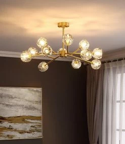 Best deal ๐ฏ Vakkerlight Chandeliers Crystal Ball Round Cluster Chandelier ๐ 76 Vakkerlight Chandeliers Crystal Ball Round Cluster Chandelier