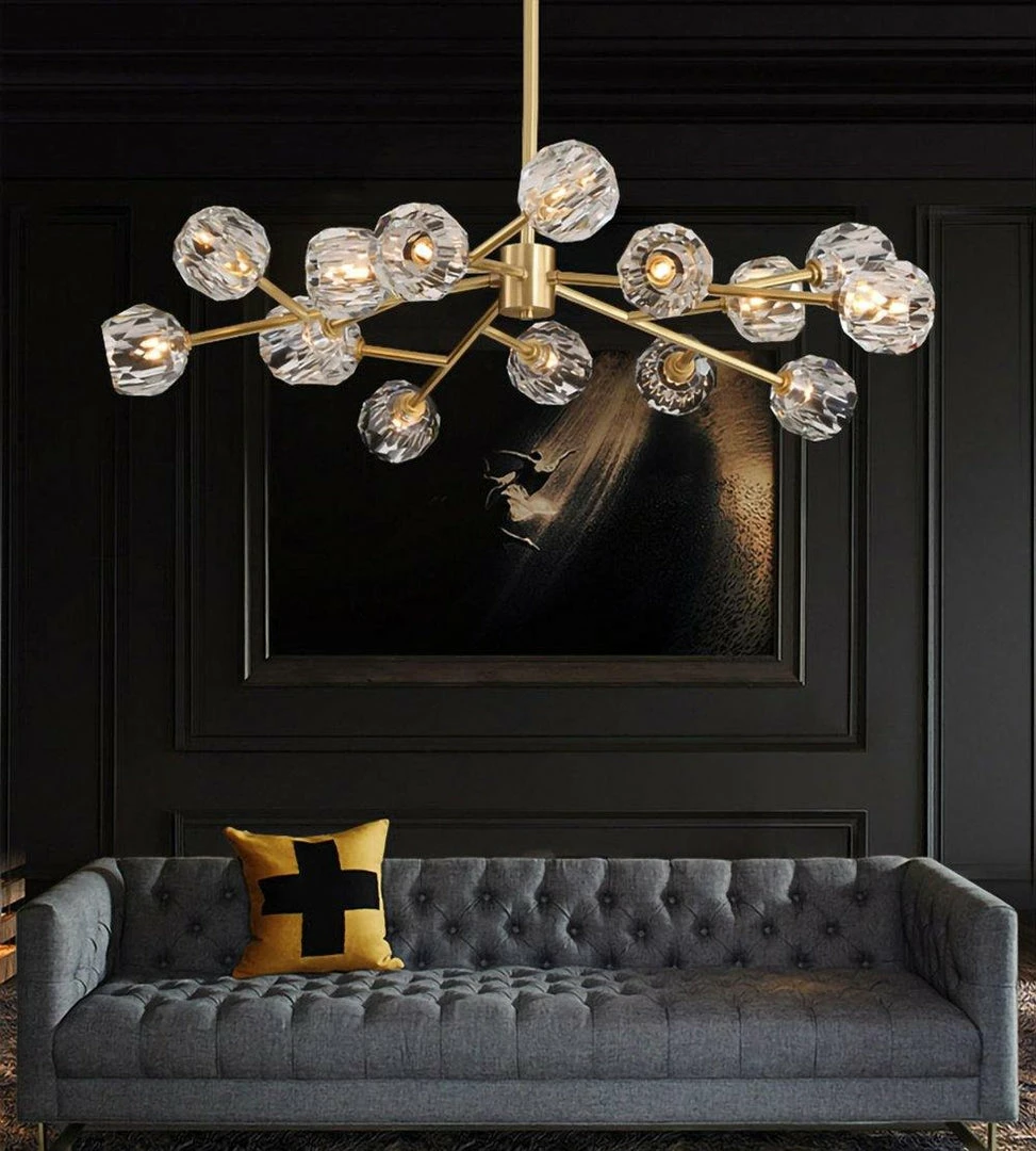 Best deal ๐ฏ Vakkerlight Chandeliers Crystal Ball Round Cluster Chandelier ๐ 6 Vakkerlight Chandeliers Crystal Ball Round Cluster Chandelier