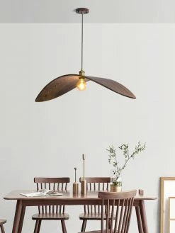 Vakkerlight Curve Wooden Pendant Lamp